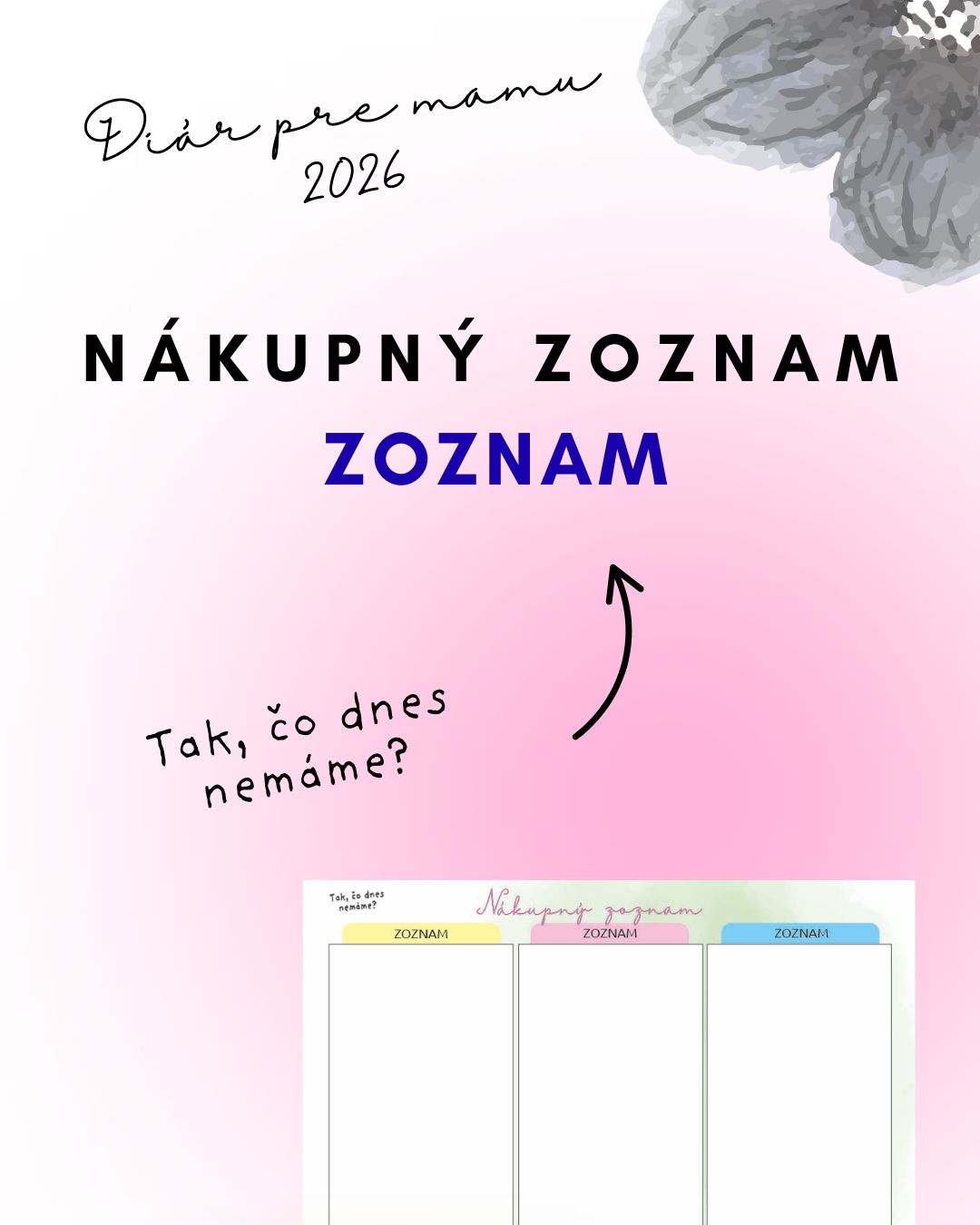 nakupny zoznam